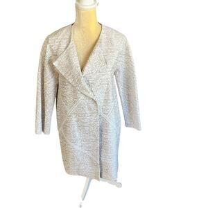 Lafayette 148 New York Anissa Front Topper Jacket Top Size Medium